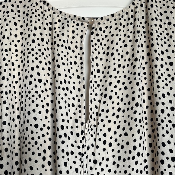 NWT Dane Spotted Front Tie Mini Dress - Picture 9 of 10